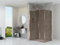 Afbeelding van deur met vast deel en zijwand