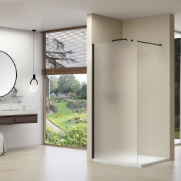 Foto van Inloopdouche gesatineerd 