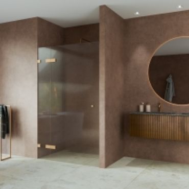 Foto van Nisdeur met vast deel aan scharnierzijde