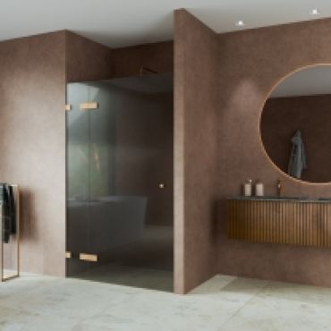 Foto van Nisdeur met vast deel aan scharnierzijde