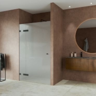 Foto van Nisdeur met vast deel aan scharnierzijde