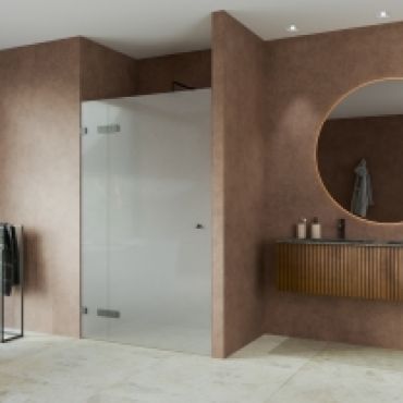 Foto van Nisdeur met vast deel aan scharnierzijde