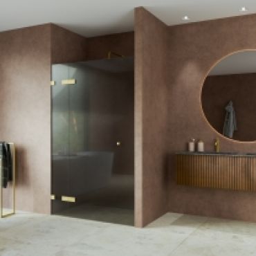 Foto van Nisdeur met vast deel aan scharnierzijde