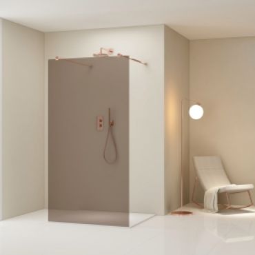 Foto van vrijstaande wand