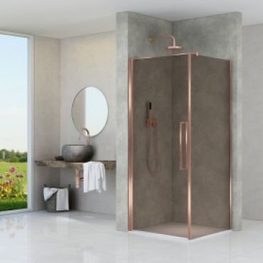 Foto van deur met zijwand