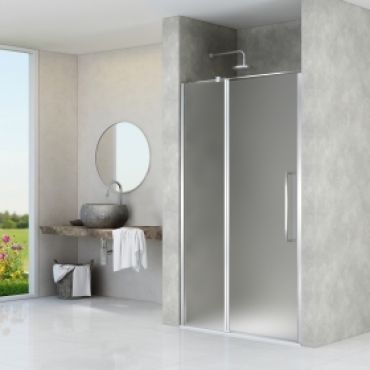 Foto van nisdeur met vast deel