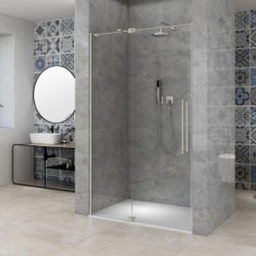 Foto van nisdeur met vast deel