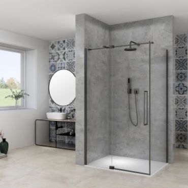 Foto van nisdeur met vast deel